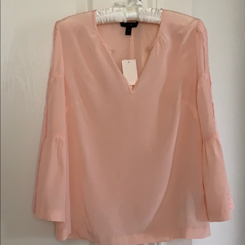 J. Crew Bell Sleeve Blouse